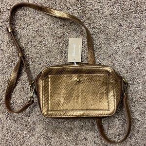 Madewell Gold Crossbody Bag